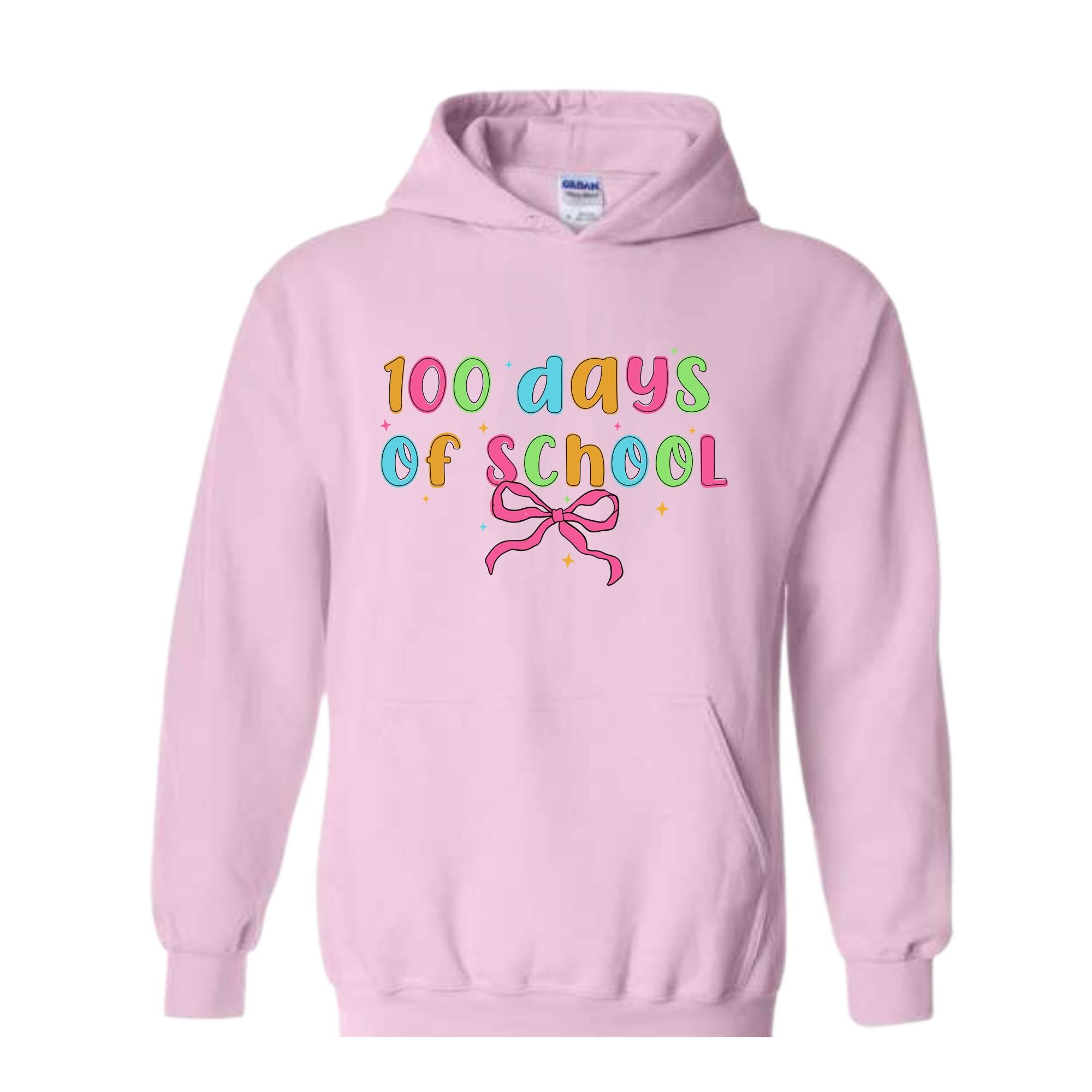 100 Days of School Sweatshirt, 100 Day Hoodie, 100th Day Of School Celebration, Student Hoodie, Back to School Shirt, Gift For Teacher