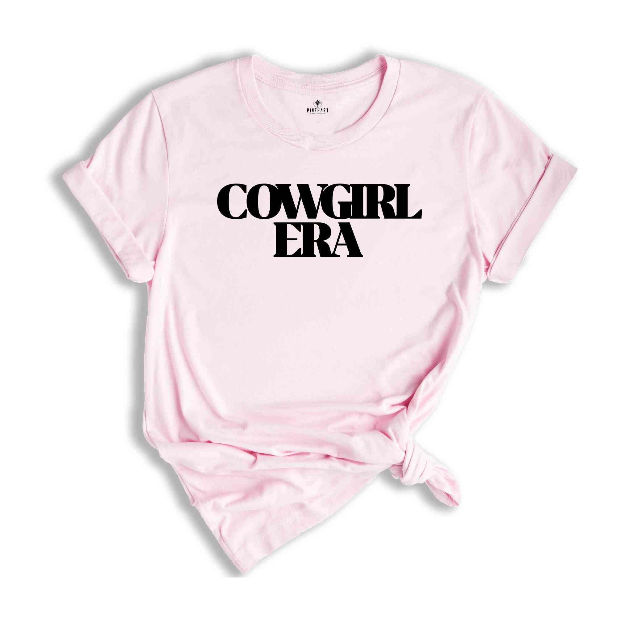 Cowgirl Era Shirt, Funny Women T-Shirts, Women Clothes, Sarcastic Women Clothes, Y2k Women Shirt, Vintage Western Shirts