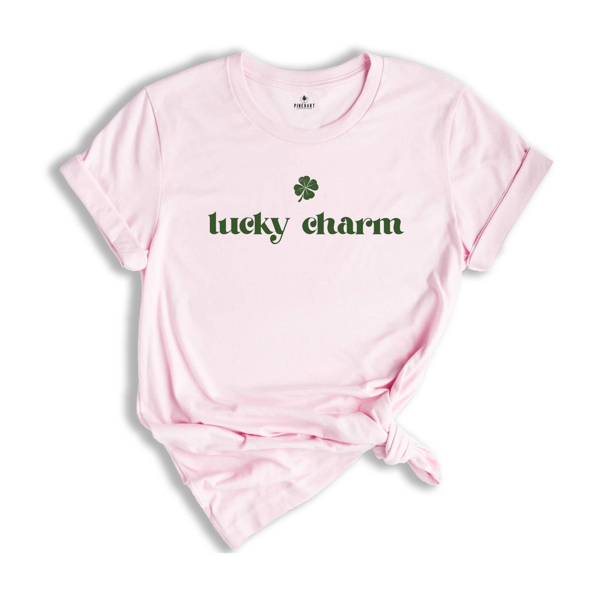 Lucky Charm St. Patrick’s Day T-Shirt, St Pattys Shirt, Shamrock Shirt, St. Patricks Day Gift, Lucky Charm Shirt