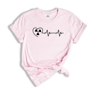 X-ray Heart Radiation Shirt, Radiology Gift, Radiology Technician, Radiology T-Shirts, Xray Shirt, Rad Tech Shirt, Radiology School