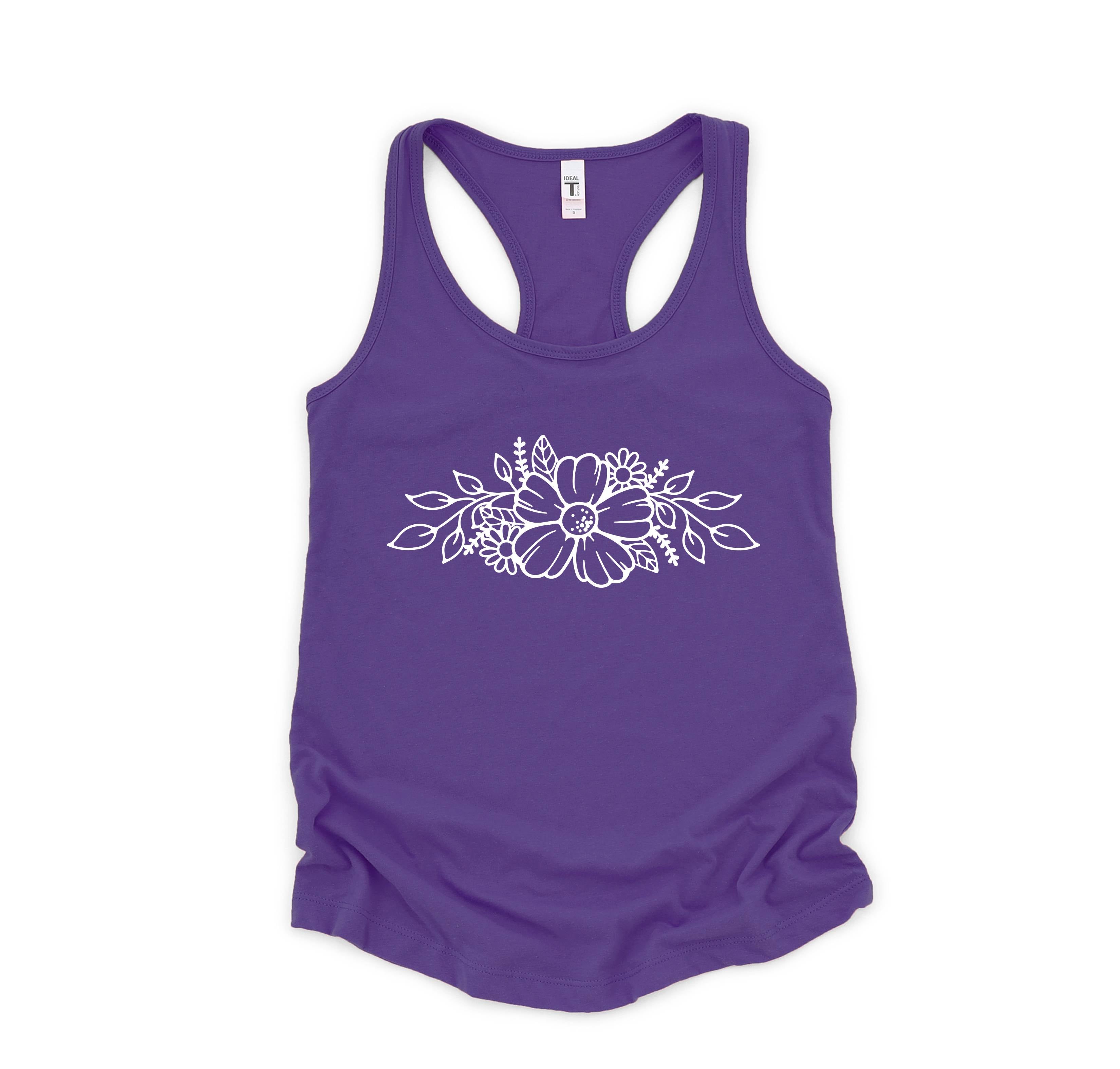 Floral Tank Top, Flowers Tank Top, Nature Tank Top, Mother's Day Tank Top, Flowers Nature Tank Top, Inspiring Tank Top, Boho Tank Top