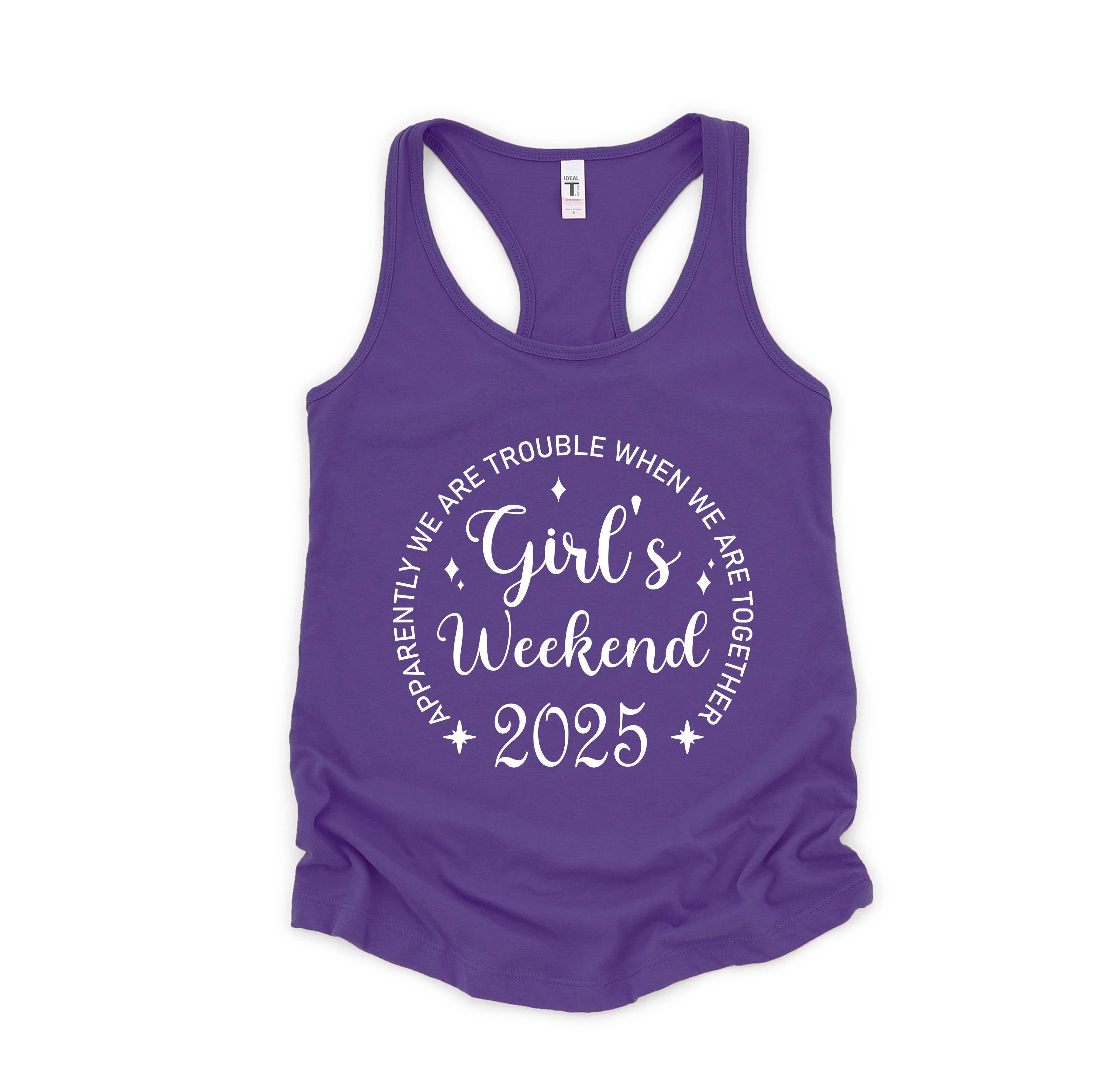 Girl's Weekend Tank Top, Girls Trip Tank Top, Girls Vacation Tank Top, Matching Girls Trip Tank Top, Funny Girls Weekend Tank, Summer Tank