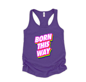 Born This Way LGBT Tank Top, Pride Month Tank Top, Rainbow Pride Tank Top, Love Is Love Tank Top, Equal Rights Tank Top