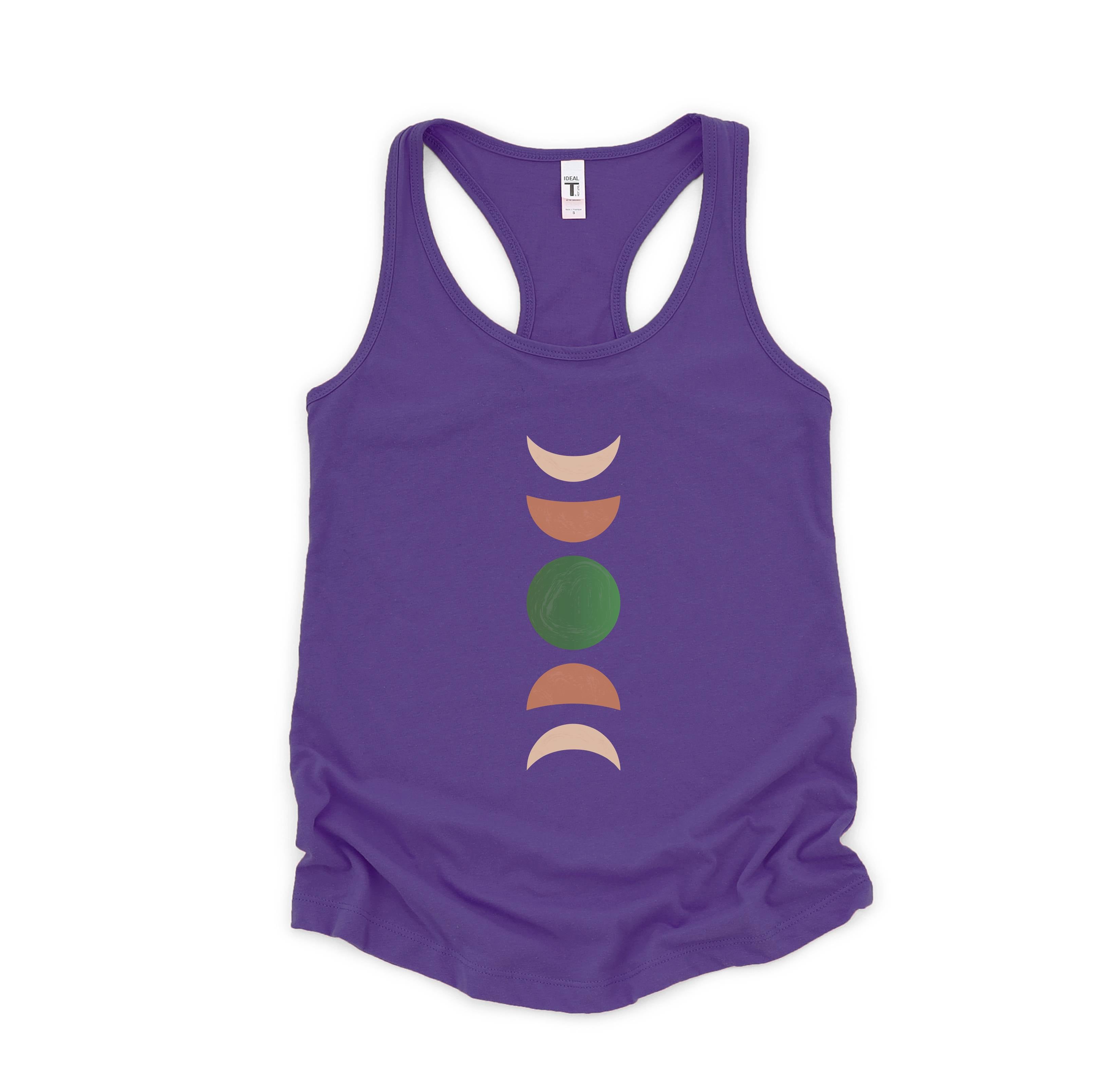 Terracotta Moon Phase Tank Top, Moon Phases Tank Top, Clay Moon Phase Tank Top, Cute Summer Tank Top, Cute Mom Tank Top