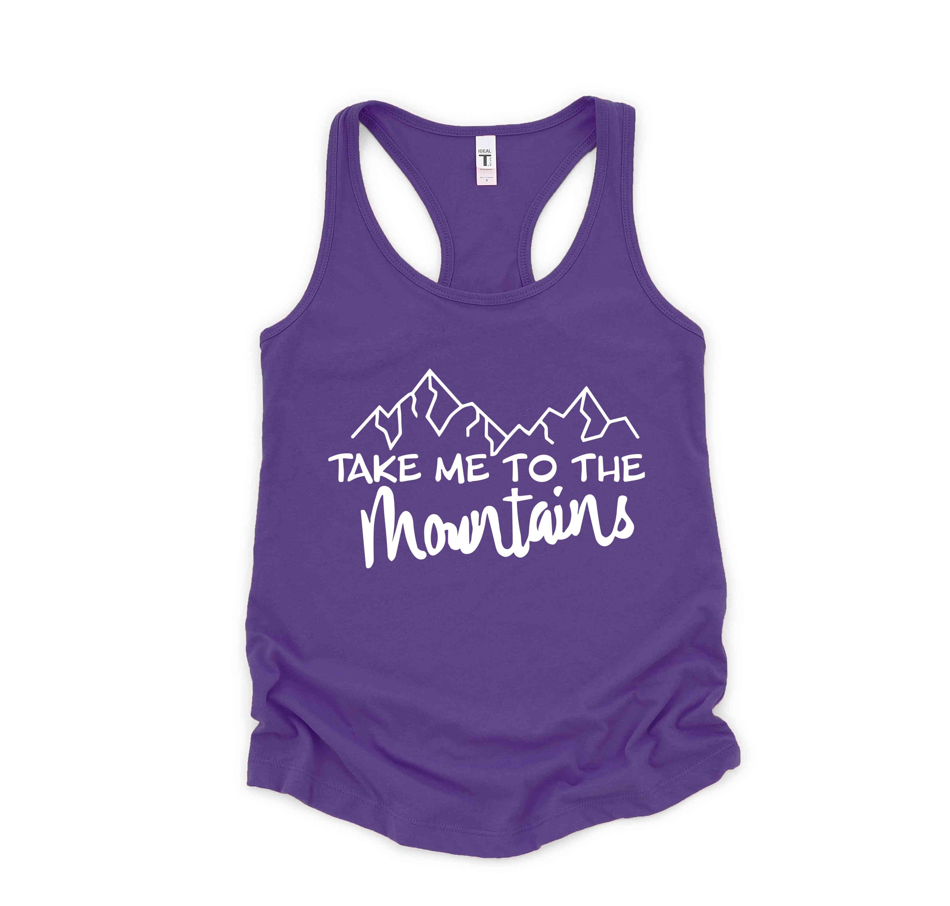 Take Me To The Mountains Tank Top, Adventure Tank Top, Camping Tank Top, Nature Tank Top, Adventure Lover Tank Top, Wanderlust Tank Top