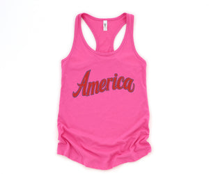 America Muscle Tank, July 4th Tank, Independence Day Shirt, Cute Muscle Tees, Running Muscle Tank, Merica Tank