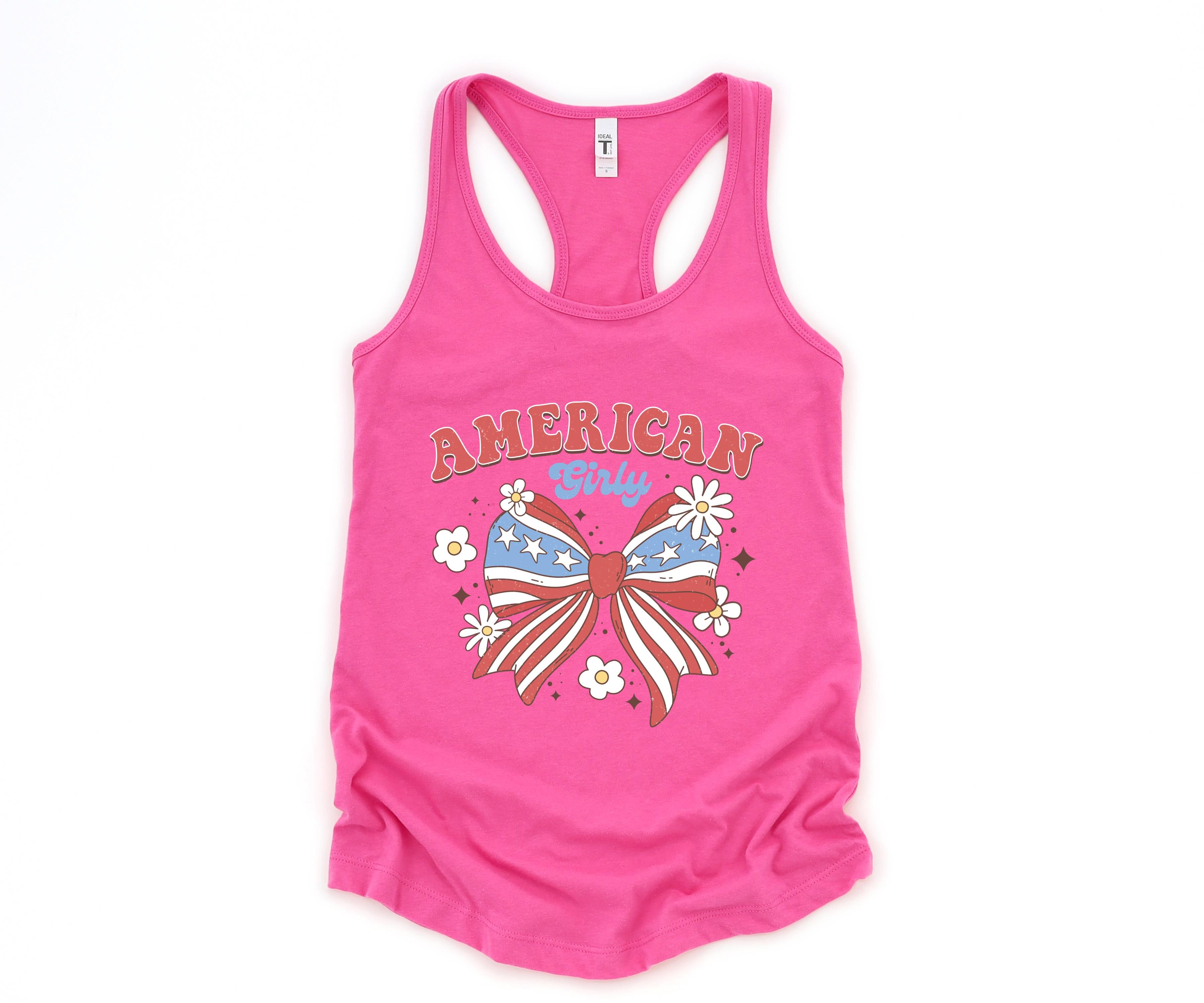 American Girl Tank Top, Fourth Of July Outfit, July 4th Tank, 4th Of July Tank Top, USA Shirt, USA Tank Top, Independence Day Shirt