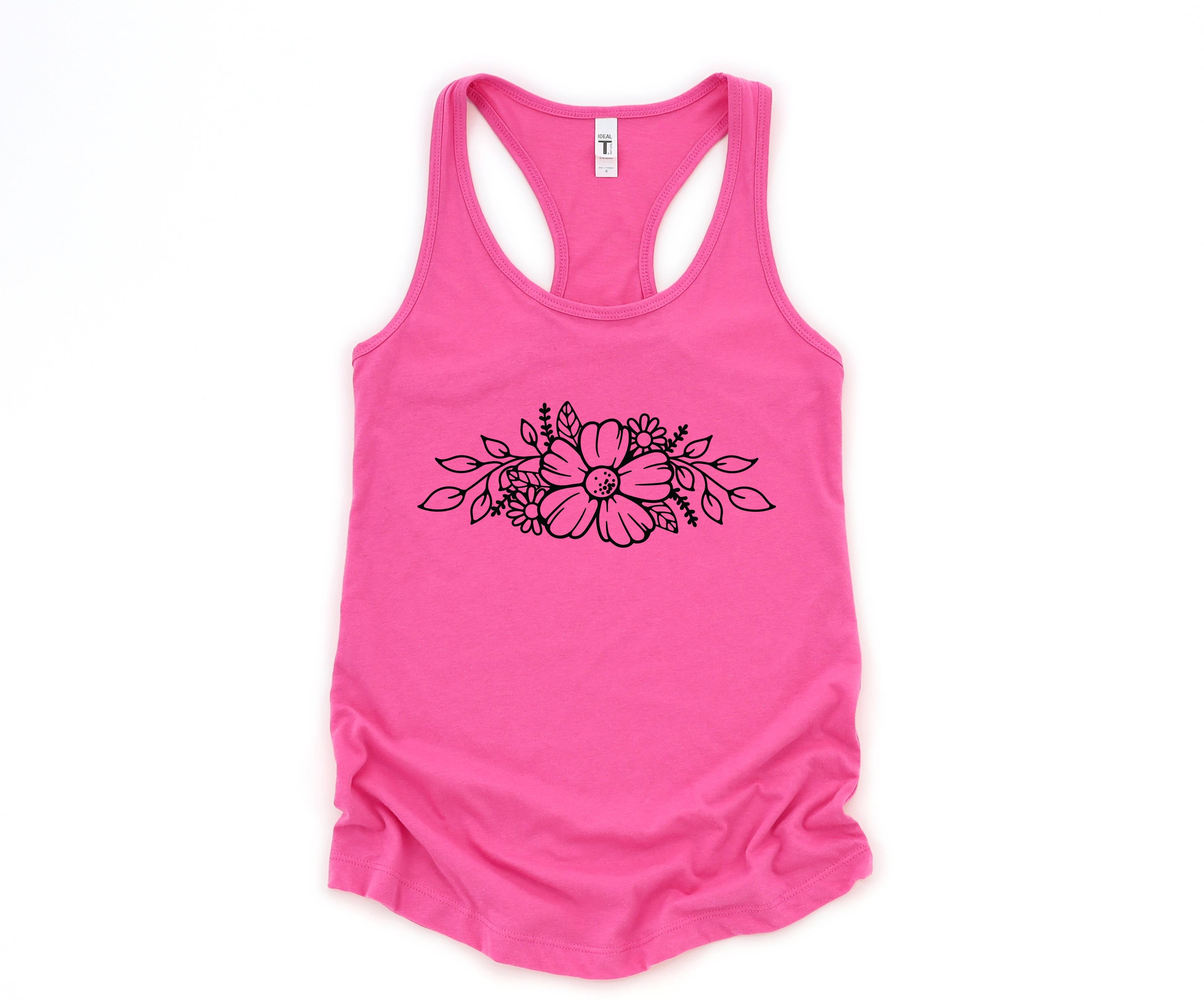 Floral Tank Top, Flowers Tank Top, Nature Tank Top, Mother's Day Tank Top, Flowers Nature Tank Top, Inspiring Tank Top, Boho Tank Top