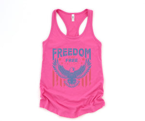 Freedom Is Not Free Tank Top, July 4th Tank Top, USA Tank Top, Fourth Of July Outfit, Patriotic Top, Independence Day, 4th Of July Tank Top