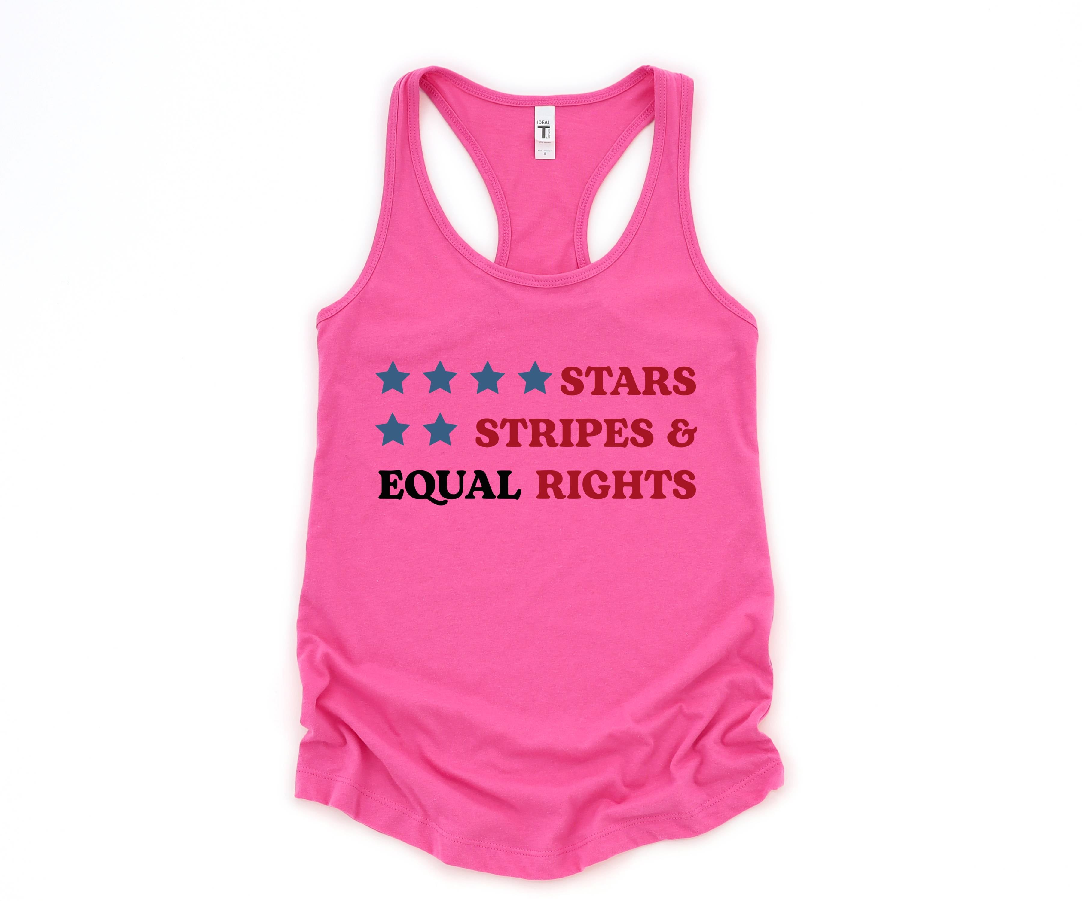 Stars And Strips Equal Rights Tank Top, Reproductive Tank Top, American Tank Top, Stars And Strips Shirt