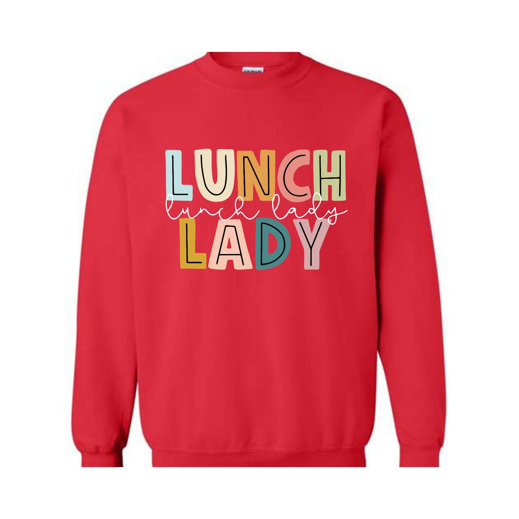 Lunch Lady Sweatshirt, Lunch Lady Gift, Cafeteria Worker , Lunch Lady Squad Sweat, School Cafeteria, Lunch Ladies Gift