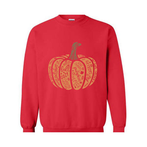 Fall Sweatshirt, Pumpkin Sweatshirt, Cozy Season, Autumn Sweatshirt, Fall Women's Sweatshirt, Fall Pumpkin Shirt, Thankful Sweatshirt