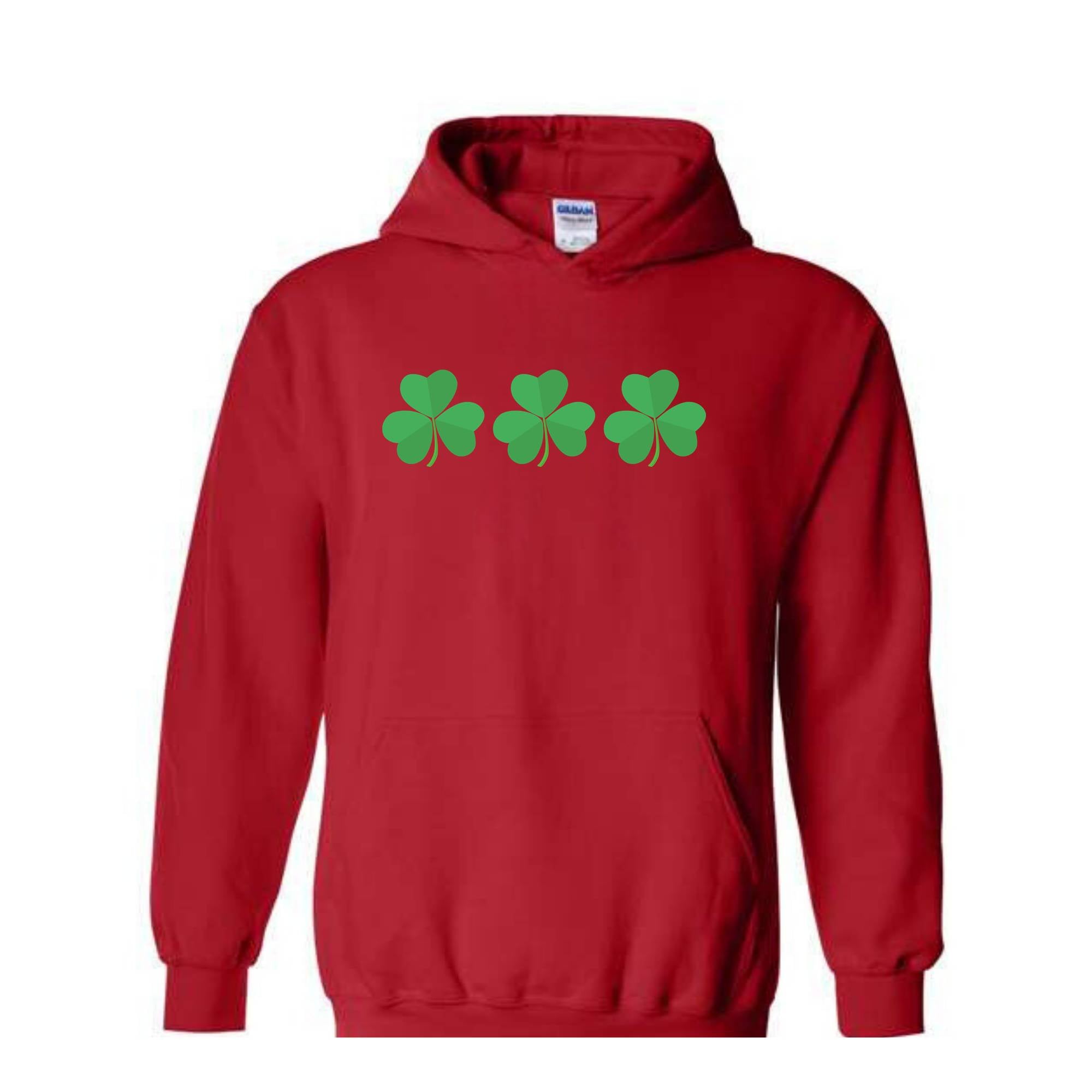 Shamrock St Patrick's Day Sweatshirt, St Patricks Hoodie, St Patrick's Day Gift, Shamrock Hoodie, Lucky Sweatshirt, Lucky Irish Hoodie