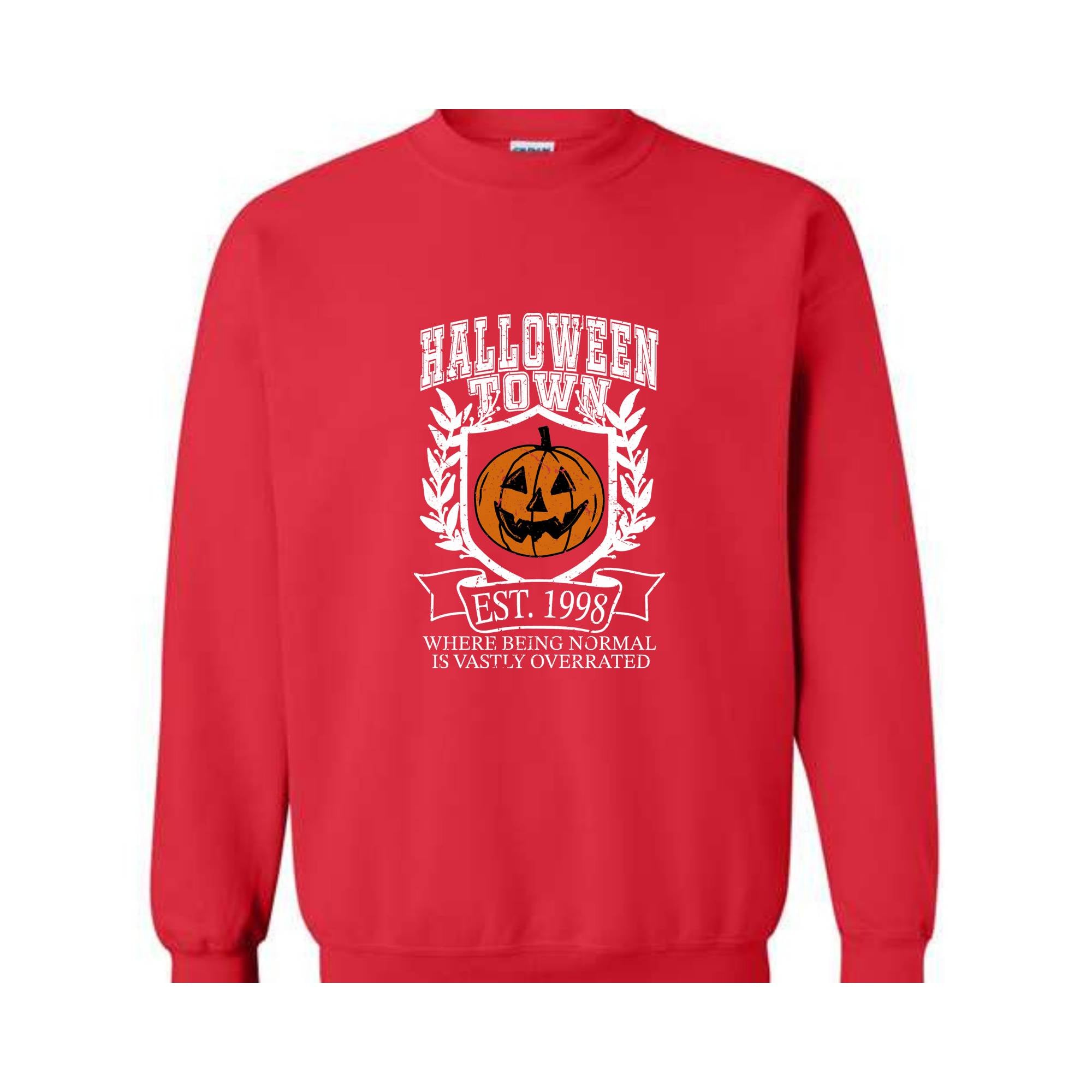 Halloween Town University Sweatshirt, Halloween Town EST 1998 Sweatshirt, Halloween Sweatshirt, Fall Sweatshirt