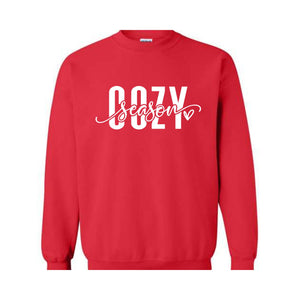 Cozy Season Sweatshirt, Winter Sweatshirt, Cosy Vibes Sweatshirt, Funny Christmas Sweatshirt, Christmas Mom Sweatshirt