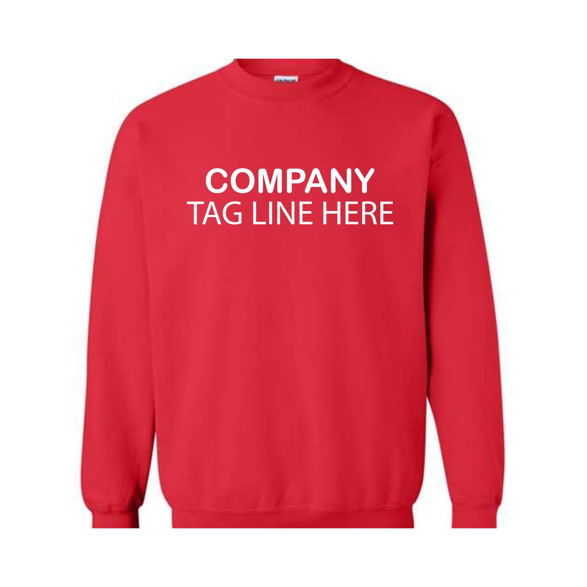 Custom Company Logo Sweatshirt, Custom Matching Sweatshirt, Custom Back And Front Sweatshirt, Personalized Company Custom Sweatshirt