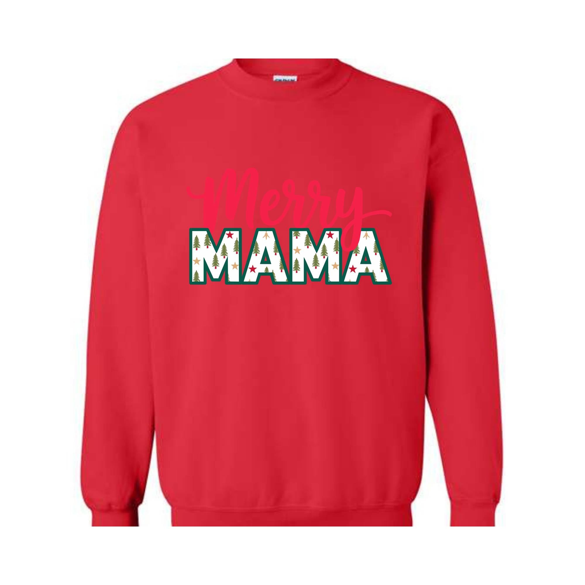 Merry Mama Sweatshirt, New Mom Christmas Sweater, Pregnancy Announcement Tee, Merry Hoodie, Cute Winter Gift