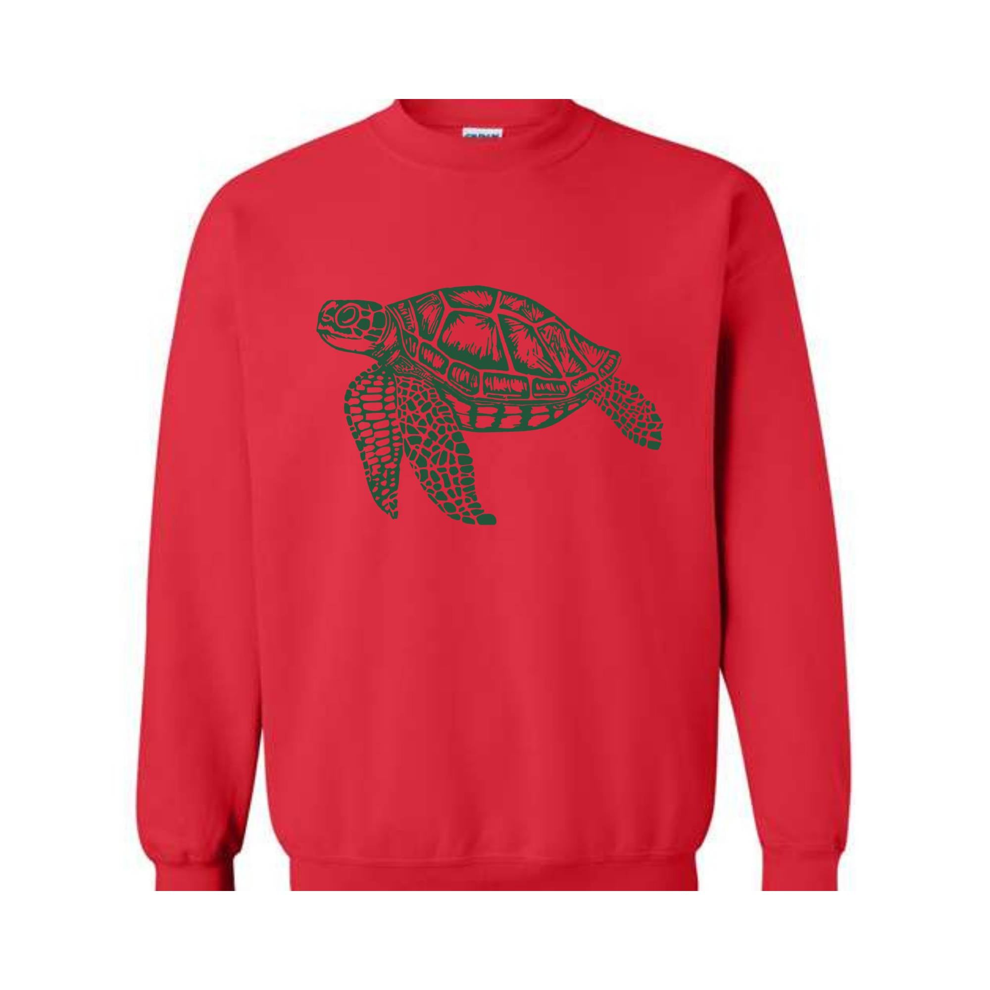 Turtle Sweatshirt, Sea Turtle Sweatshirt, Marine Life Sweatshirt, Wildlife Sweatshirt, Tortoise Sweatshirt