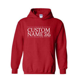 Custom Election 2024 Sweatshirt, Custom USA Election Day Hoodie, Custom President Sweatshirt, Custom Political Sweatshirt, Custom Elec