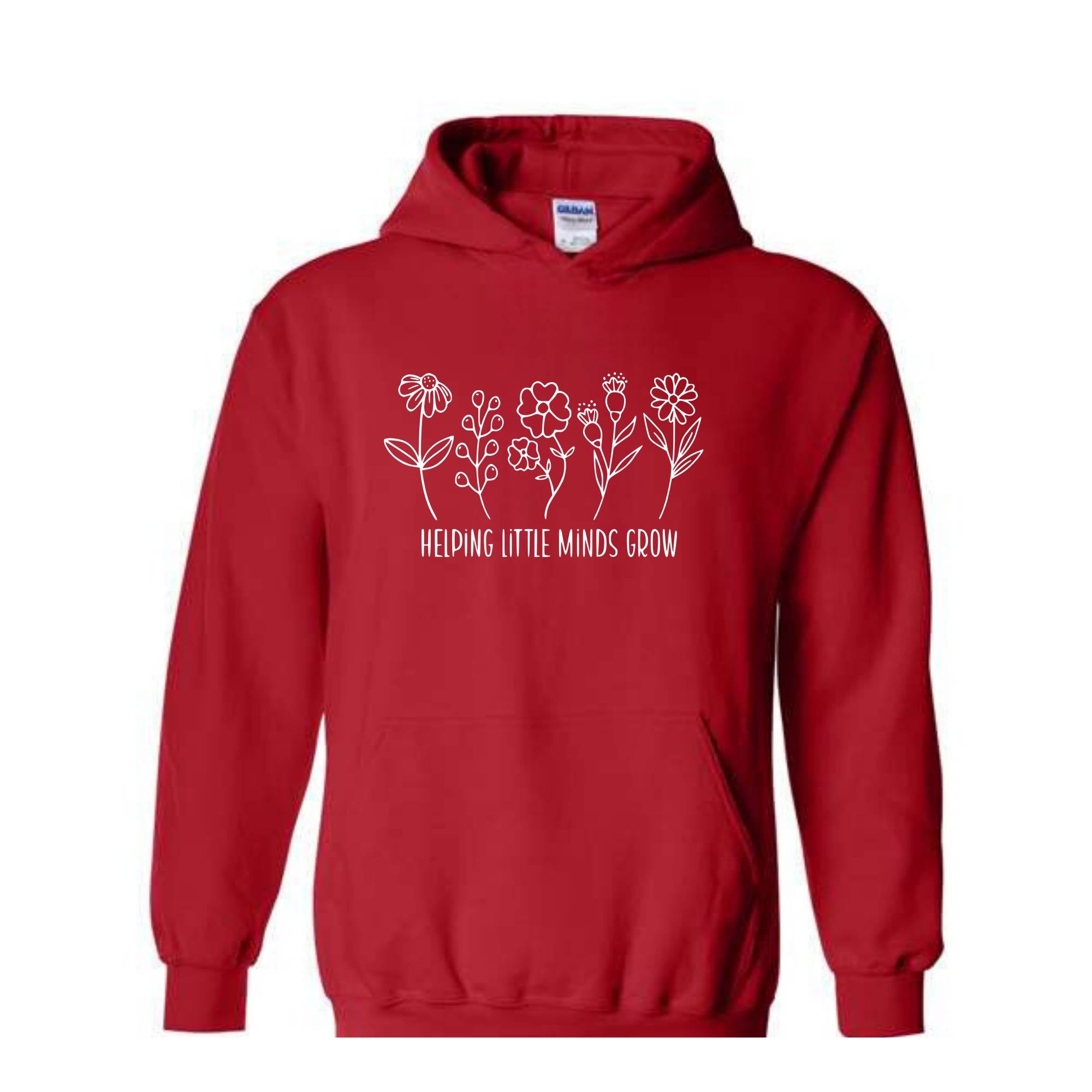 Helping Little Minds Grow Hoodie , Teacher Hoodie , New Teacher Hoodie , Teacher Life Hoodie , Teacher Appreciation