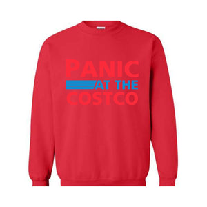 Panic At The Costco Sweatshirt, Retro Costco , Costco Lovers, Funny Costco , Washed , Costco Gifts