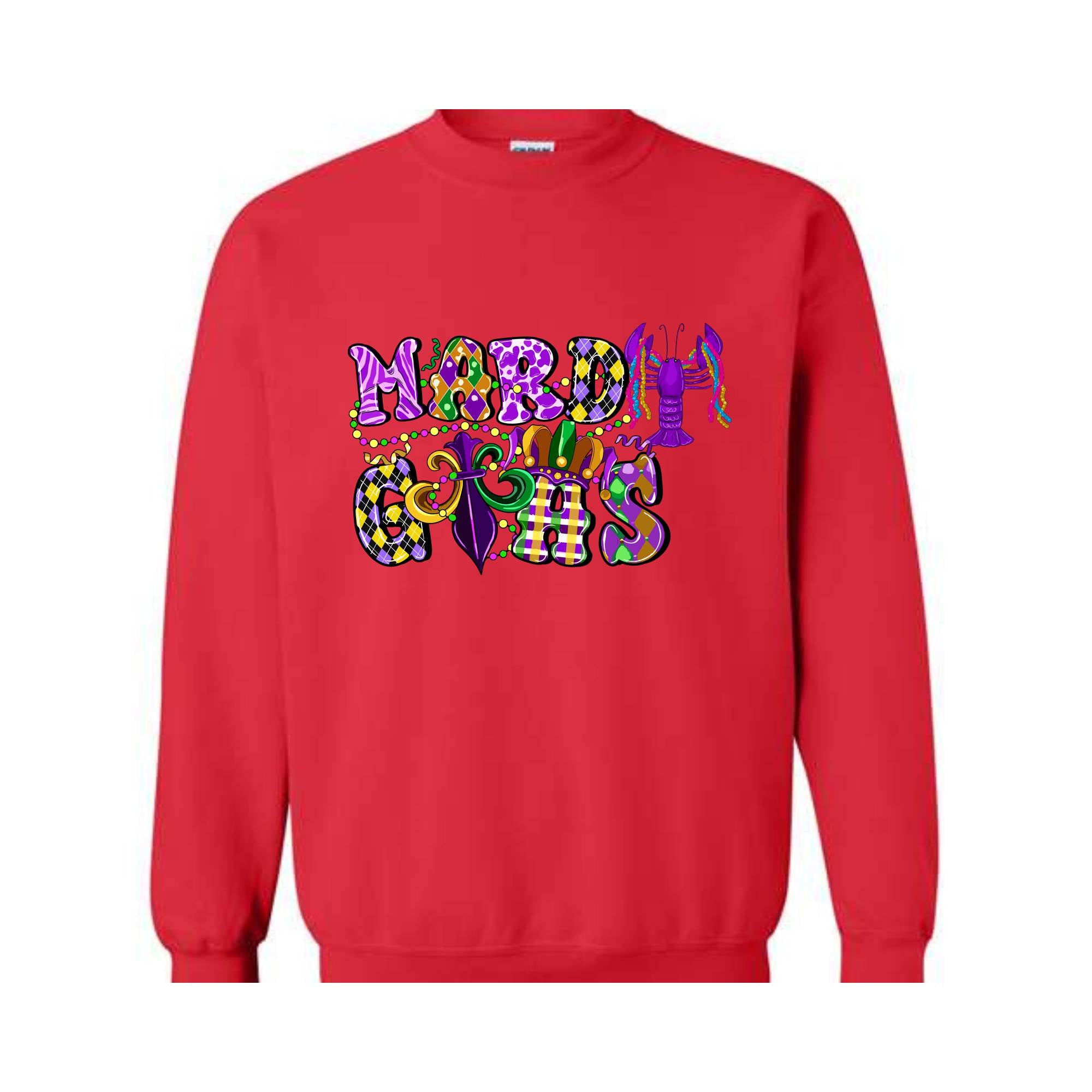 Mardi Gras Celebration Sweatshirt, Festival Hoodie, Carnival Sweatshirt, Party Wear, Mardi Gras Gift