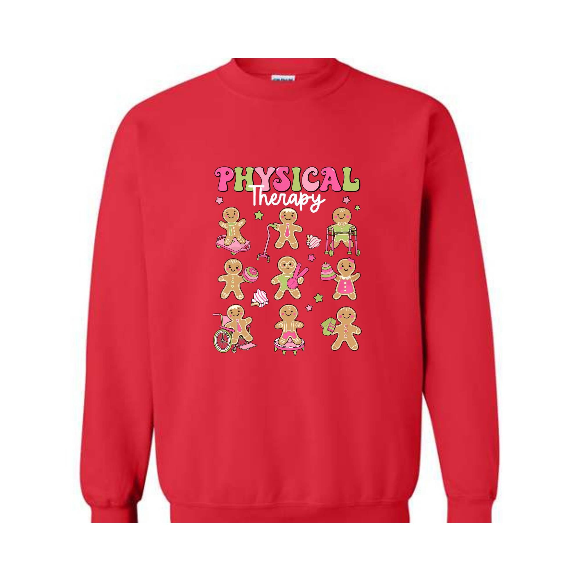 Physical Therapy Christmas Sweatshirt, Merry Physical Therapy, Physical Therapist Sweatshirt, PT Xmas Sweatshirt