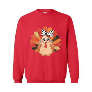 Thanksgiving Turkey Sweatshirt, Turkey Shirt, Family Sweatshirt, Thanksgiving Shirt, Fall Sweatshirt, Women Thanksgiving Sweater