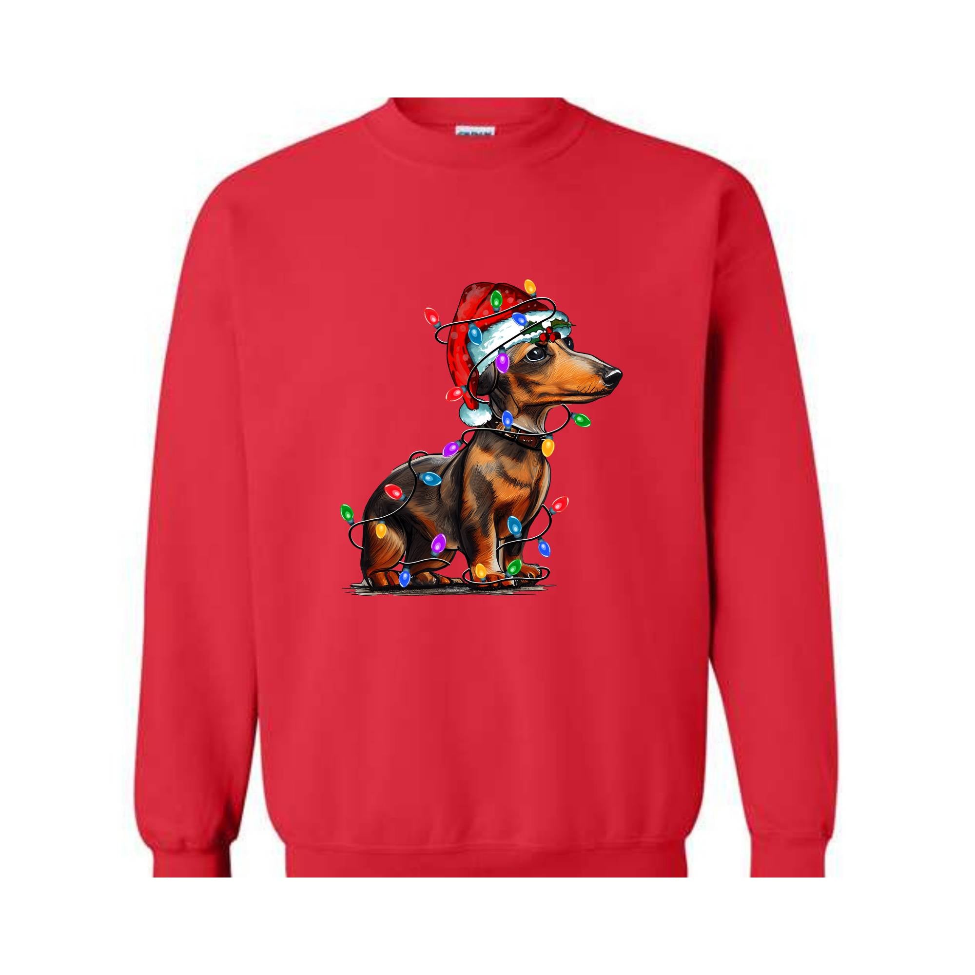 Dachshund Christmas Sweatshirt, Christmas Gifts, Christmas Dog Sweater, Dog Lover Gifts, Dachshund Christmas Hoodie