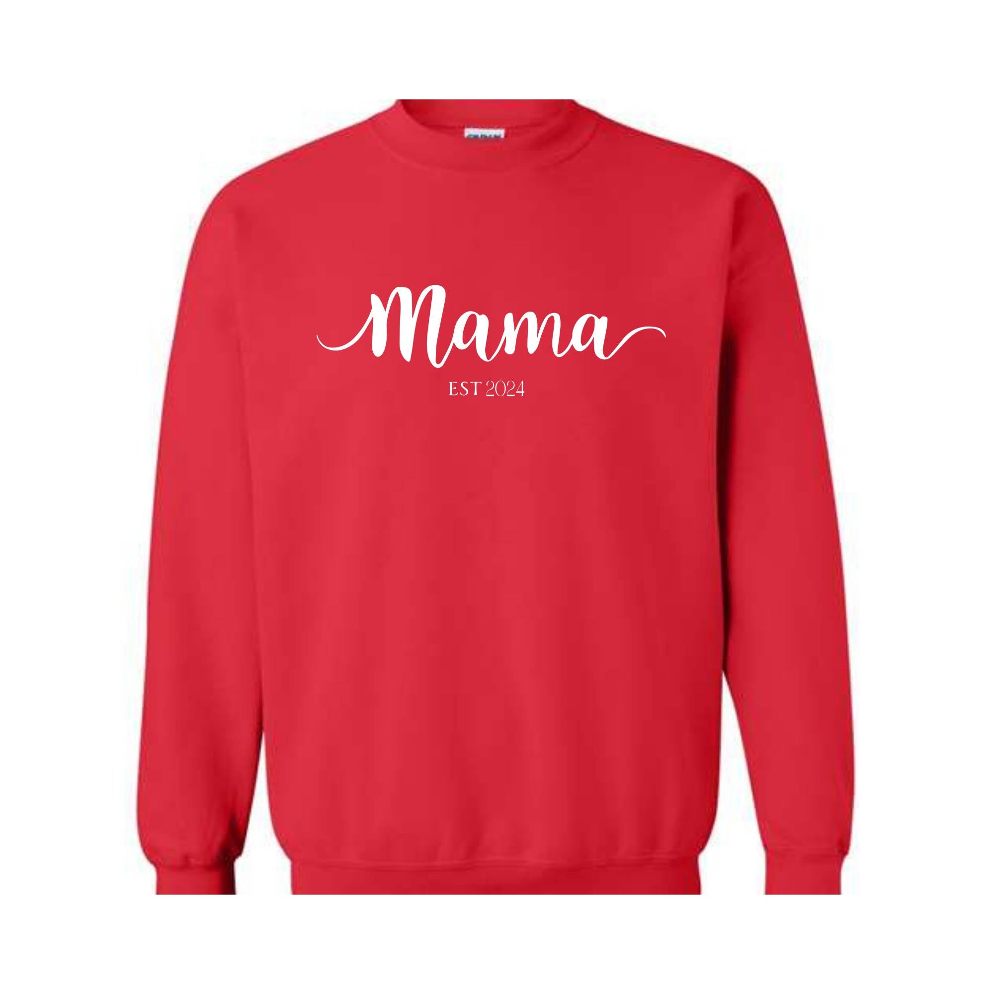 Personalized Mama Sweatshirt With Kids Names, Mama Sweatshirt, Mom Sweatshirt, Gift for Mom, Mama with Kids Names.