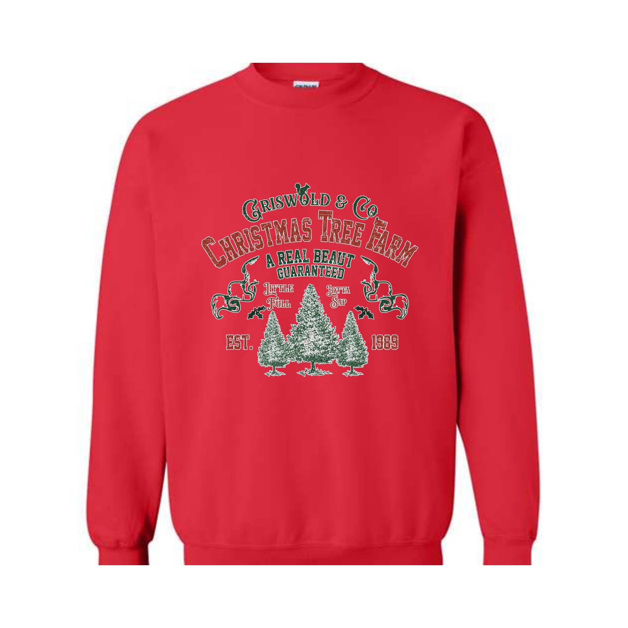 Griswold Est. 1989 Sweatshirt, Christmas Sweatshirt, Christmas Tree Farm, Funny Christmas, Holiday Sweatshirt, Griswold Tree Farm, Xmas Gift