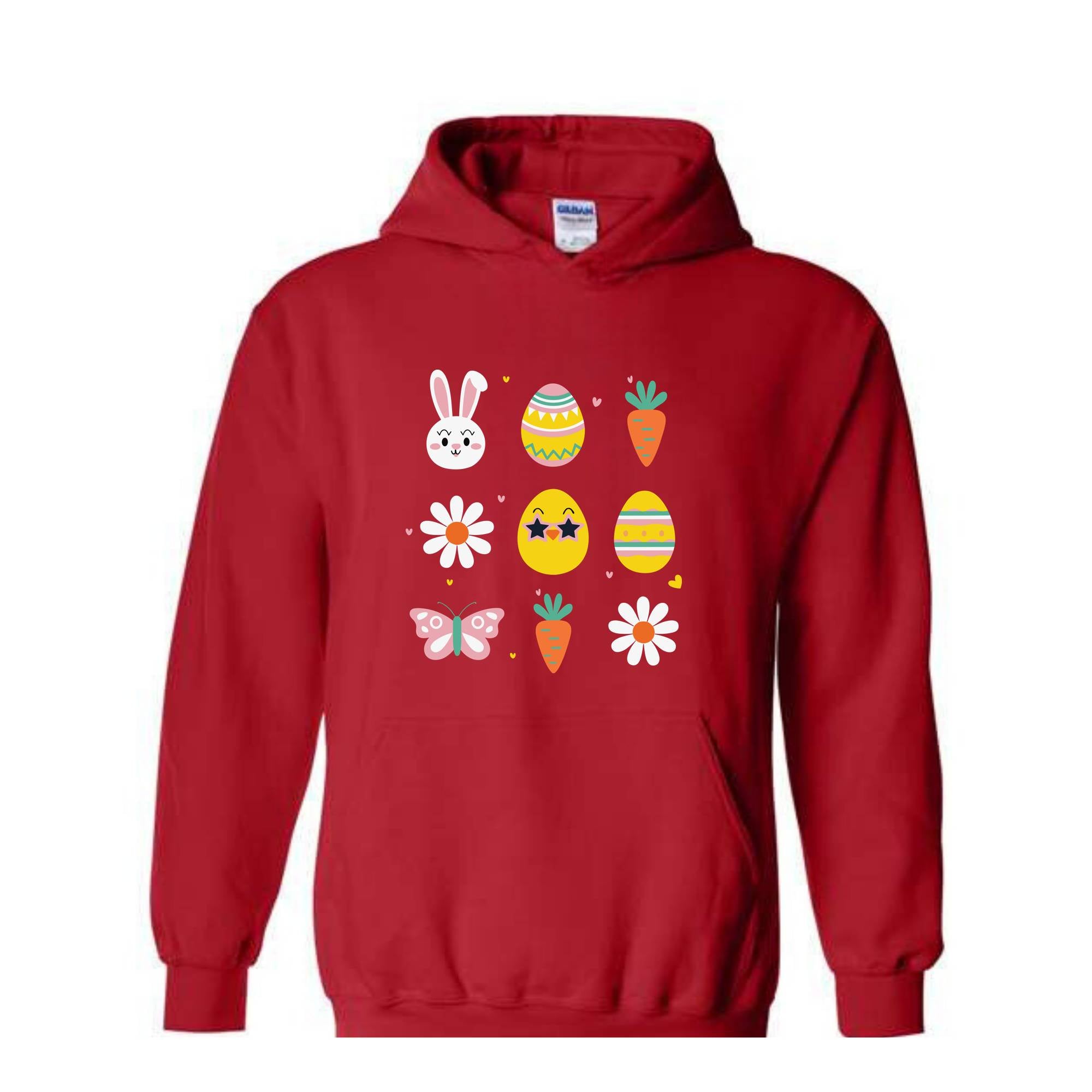 Easter Elements Hoodie, Cute Easter Hoodie, Cute Easter Hoodie, Easter Hoodie, Cute Mom Hoodie, Easter bunny Hoodie, Bunny Hoodie