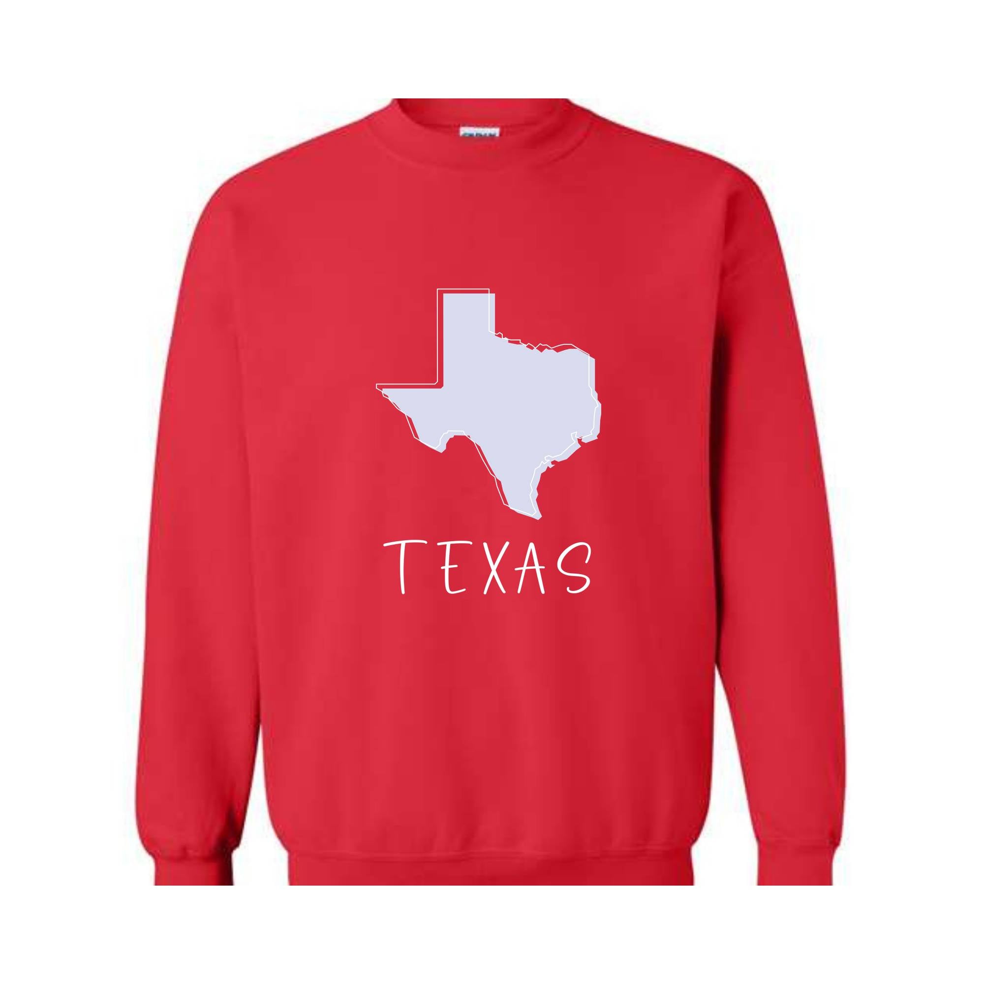 Texas Sweatshirt, States Sweatshirt, Texas Lover Sweatshirt, Trendy Texas Sweatshirt, Texas Map Sweatshirt, Texas Travel Sweatshirt