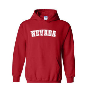 Nevada Hoodie, Nevada, Nevada Gift, Nevada Hoodie, Nevada Sweater, Nevada Crewneck, Hoodie, Nevada Gifts, Las Vegas Hoodie