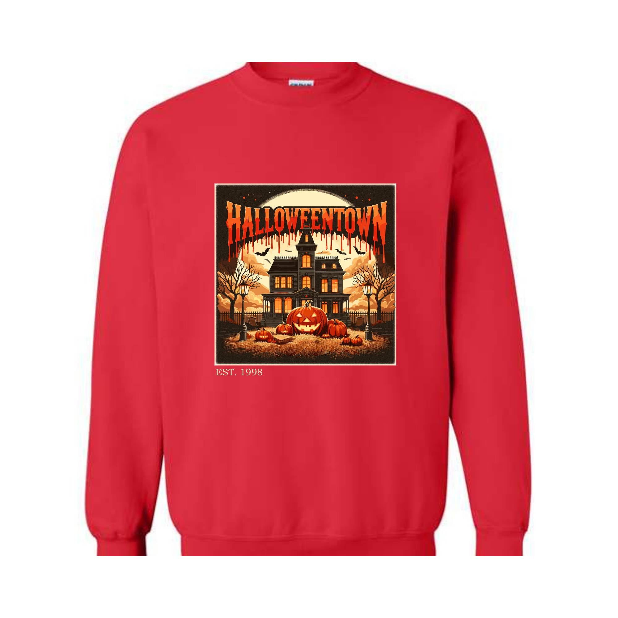 Halloweentown Est 1998 Sweatshirt, Halloweentown University, Retro Halloweentown Sweatshirt, Fall Sweatshirt, Halloween Sweatshirt