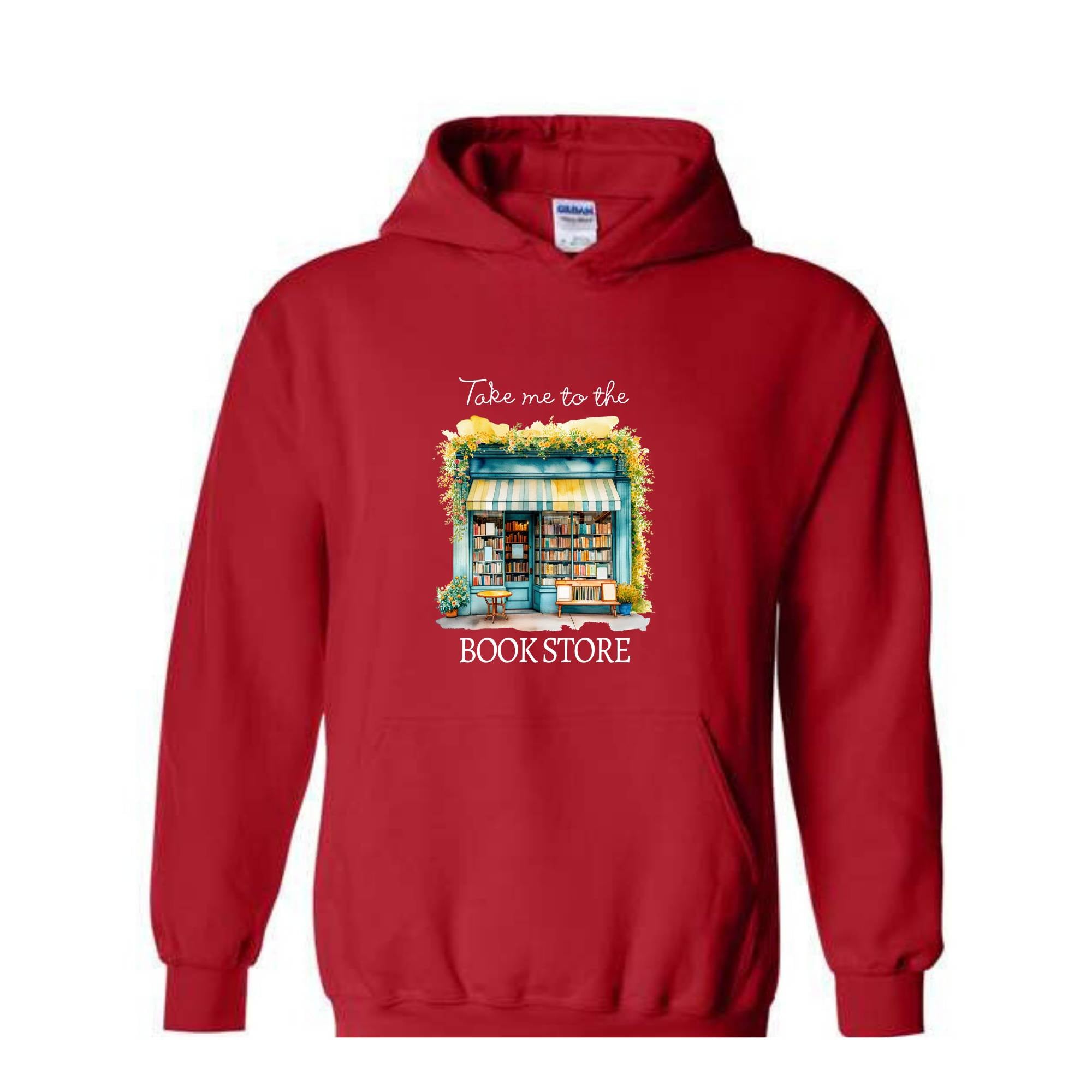 Take Me To The Book Store Sweatshirt, Book Lover Hoodie, Book Store Sweatshirt, Bookish Sweatshirt, Librarian Lover Gift