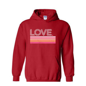 Love Sweatshirt, Valentines Day Hoodie, Lovers Hoodie, Heart Hoodie, Cute Valentine Hoodie, Valentines Day Gift, Valentines Hoodie