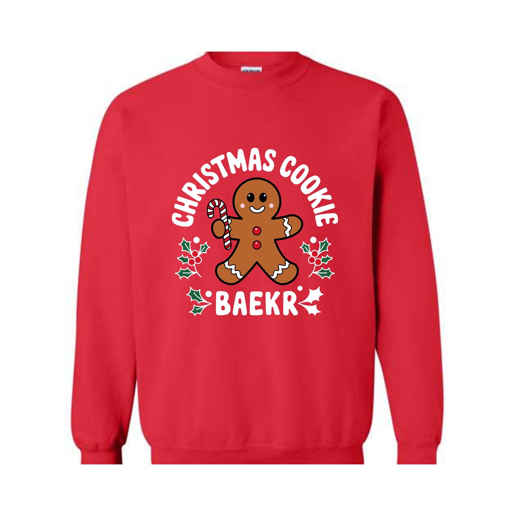 Christmas Cookies Baker Sweatshirt, Christmas Sweat