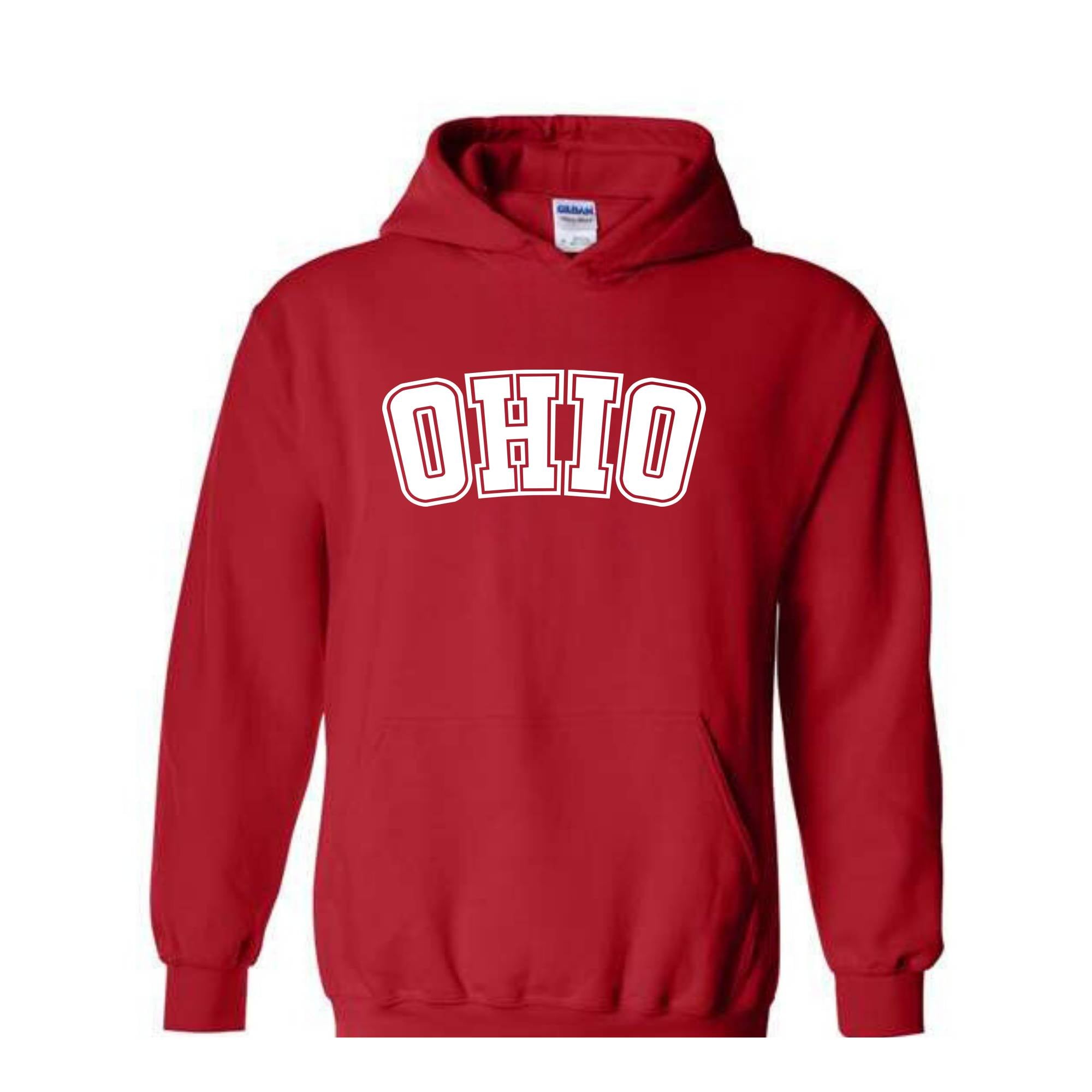 Ohio State Crewneck Hoodie, Vintage Gift for Ohio Lover, Ohio Hoodie, Ohio Sweater, Ohio State, Ohio Gift, Ohio Crewneck,