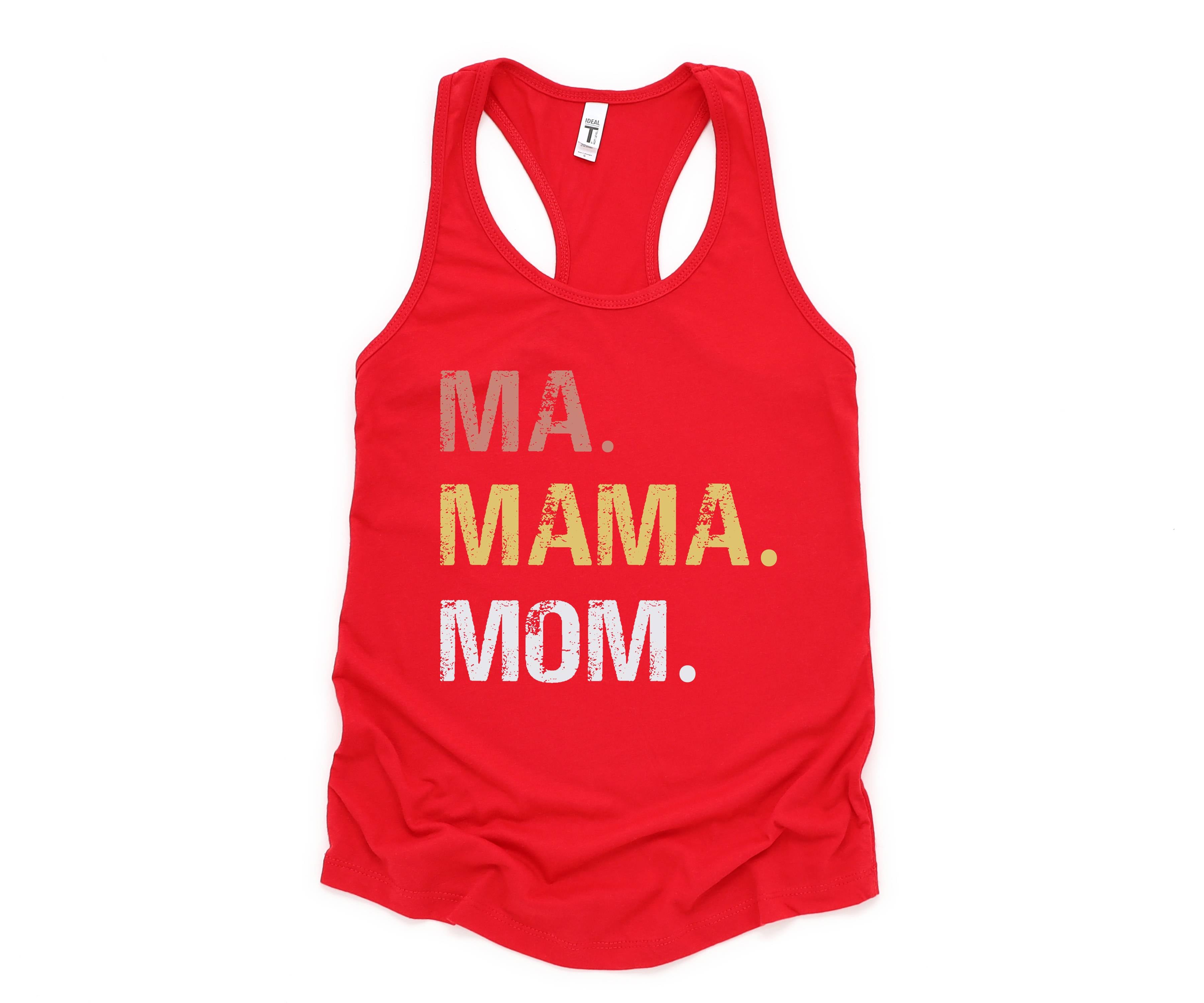 Ma Mama Mom Tank Top, Summer Tank Top, Trendy Mom Tank Tops, Mom Tank Top, Mama Tank Top, Gift for Wife