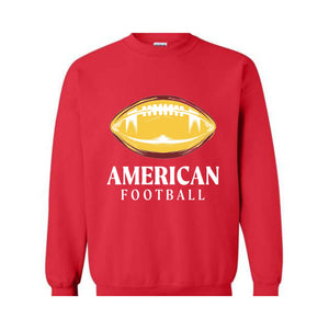 American Ball Sweater, Football Sweater, American Football Sweater, Football Gift Sweatshirt, Trendy Day, Trendy Sweater