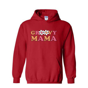 Groovy Mama Sweatshirt, Groovy Mom Hoodie, Groovy Birthday Party, Family Groovy Tee, 70s Mama Gift, Cute Mom Hoodie, Groovy Party Hoodie