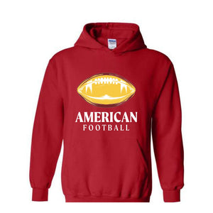 American Ball Sweater, Football Sweater, American Football Sweater, Football Gift Sweatshirt, Trendy Day, Trendy Sweater