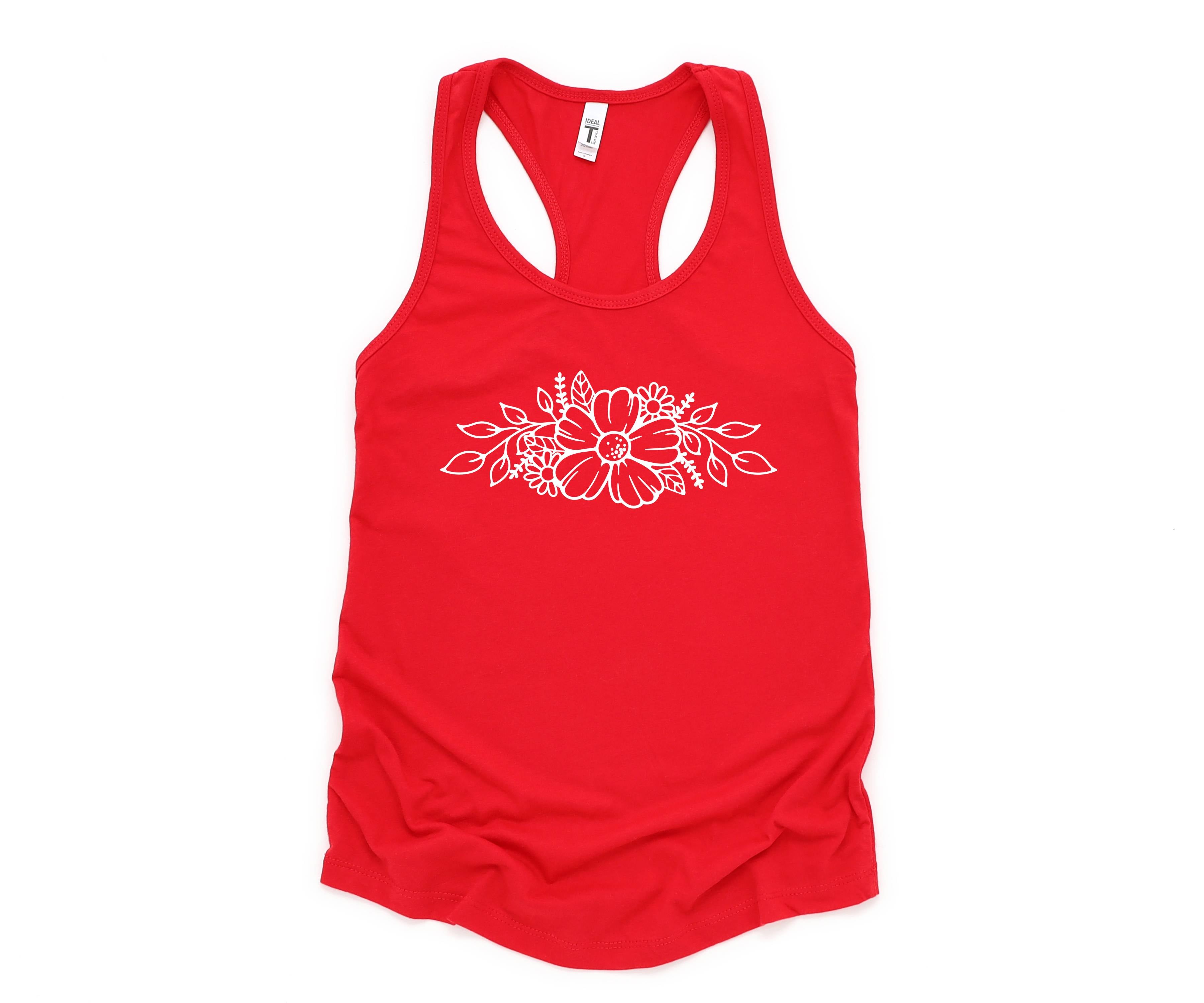 Floral Tank Top, Flowers Tank Top, Nature Tank Top, Mother's Day Tank Top, Flowers Nature Tank Top, Inspiring Tank Top, Boho Tank Top