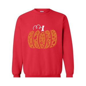 Fall Pumpkin Sweatshirt, Pumpkin Sweatshirt, Cute Pumpkin Shirt, Pumpkin Spice Shirt, Fall Crewneck, Cozy Season Sweatshirt, Fall Clothing