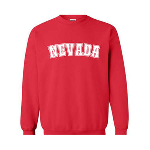 Nevada Sweatshirt, Nevada, Nevada Gift, Nevada Hoodie, Nevada Sweater, Nevada Crewneck, Sweatshirt, Nevada Gifts, Las Vegas Sweatshirt