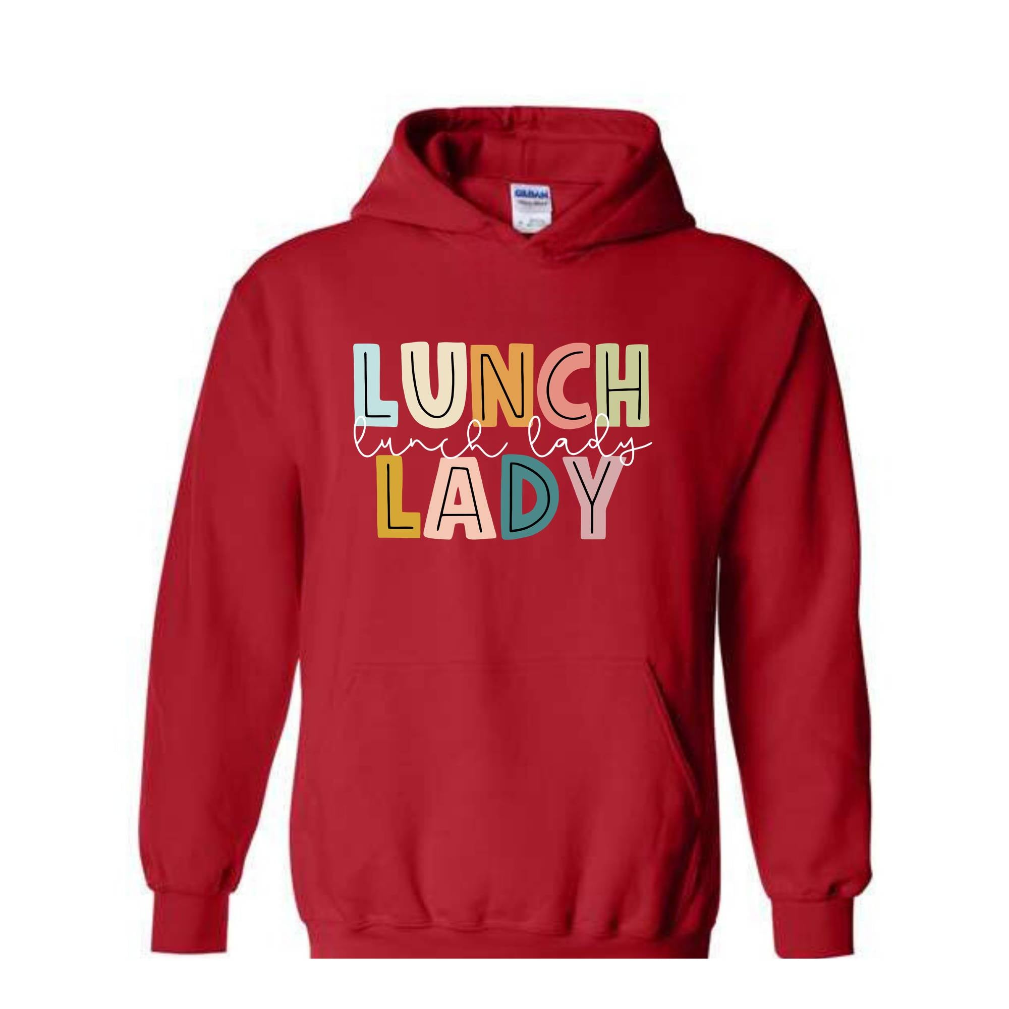 Lunch Lady Sweatshirt, Lunch Lady Gift, Cafeteria Worker Hoodie, Lunch Lady Squad Sweat, School Cafeteria, Lunch Ladies Gift