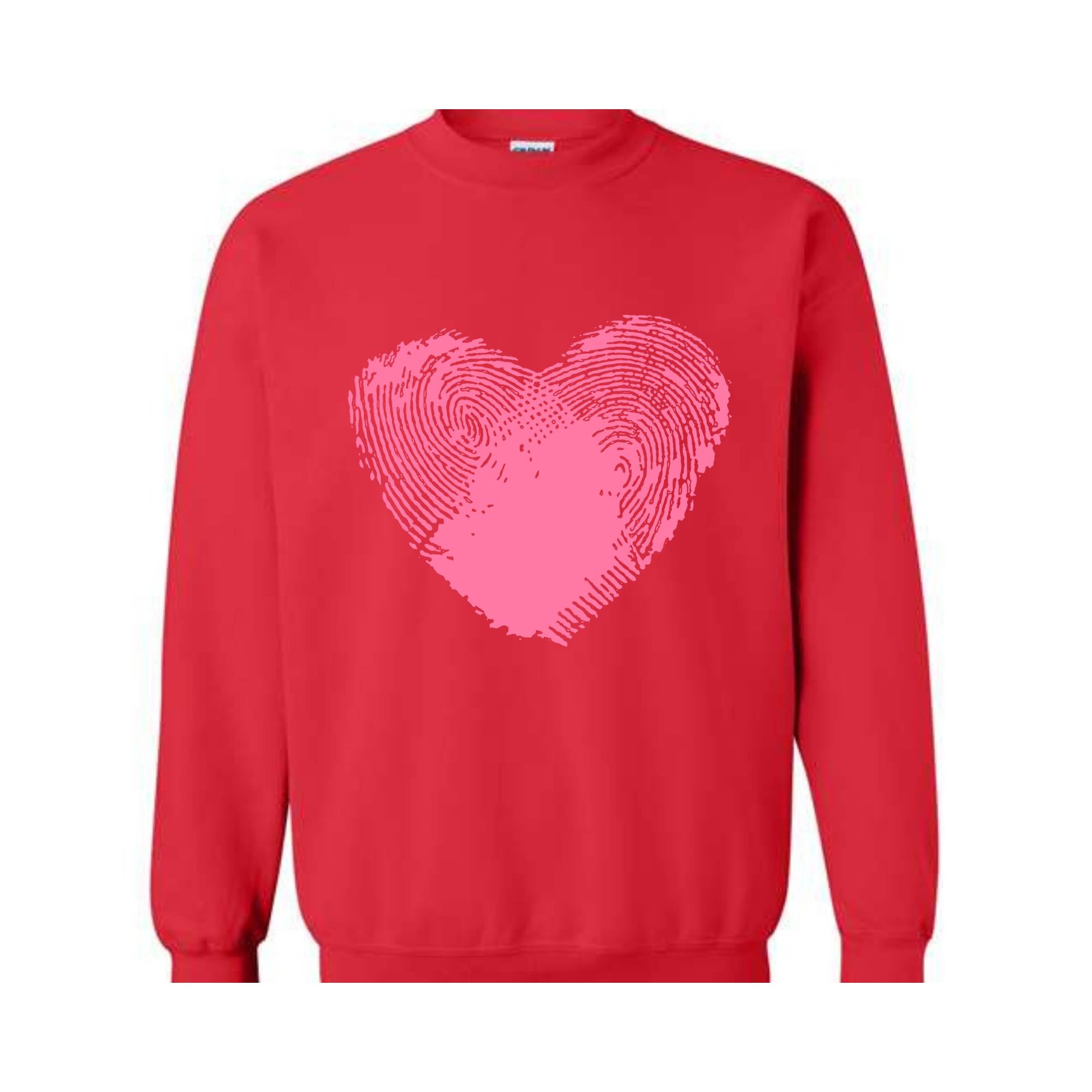 Valentine Sweatshirt, Romantic Love Sweater, Heart SweatShirt , Couples Gift, Cozy Valentines Day Pullover