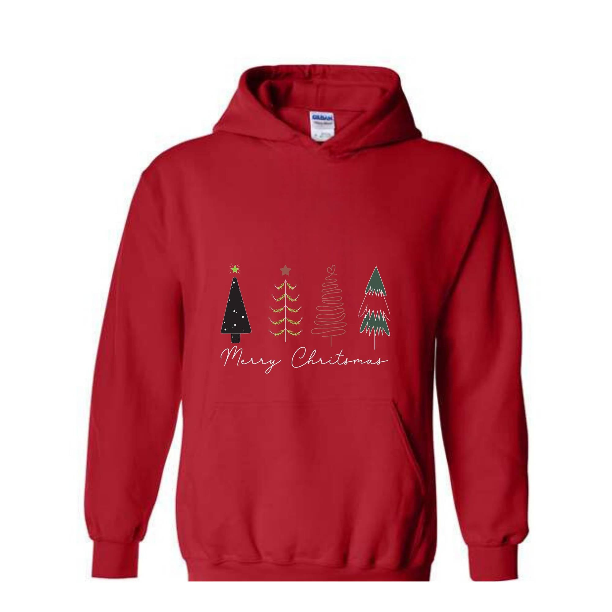 Merry Christmas Sweatshirt, Christmas Trees Shirt, Christmas Tee, Christmas Sweatshirt, Cute trees Christmas Shirt,, Christmas Tree