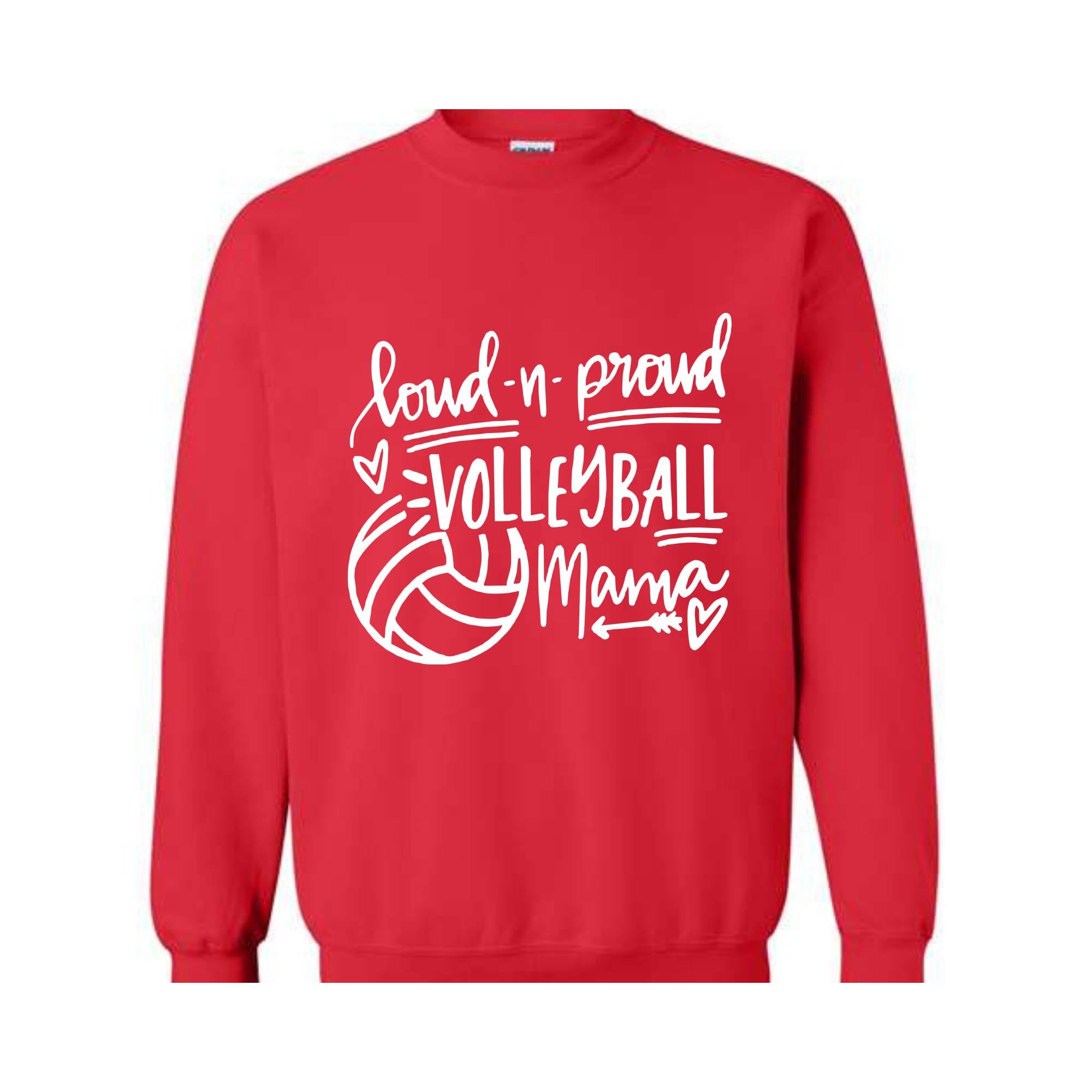 Volleyball Mom Shirts - Volleyball Shirts - Volleyball Tees - Loud and Proud Volleyball Mom Shirts - Sports Mom Tees - Biggest Fan Shirts